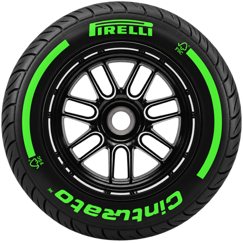 Шина Pirelli Cinturato Intermediate, зелёная полоса